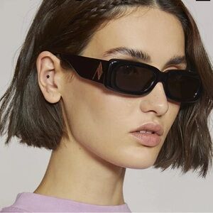 Attico / Linda Farrow Mini Marfa sunglasses